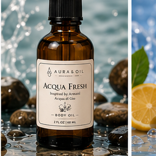 Aura & Oil Acqua Fresh body oil