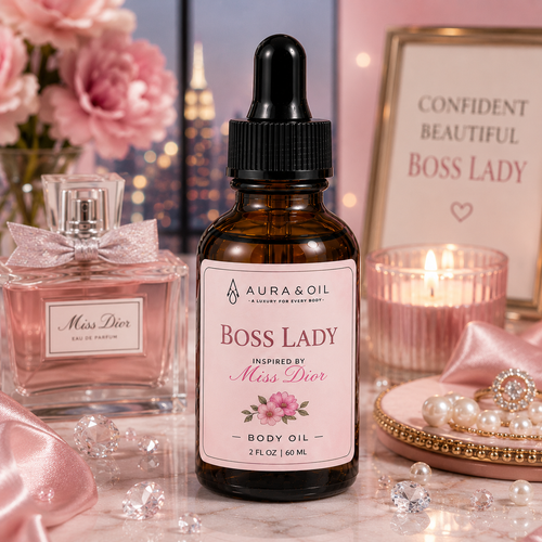 Aura & Oil Boss Lady Body Oil Inspired by Miss Dior