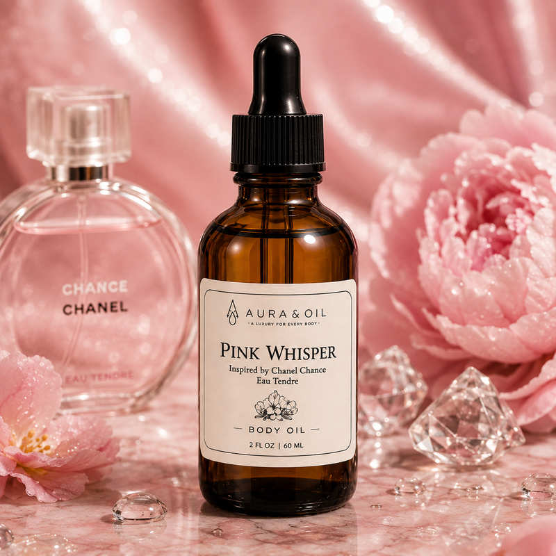 Pink Whisper Floral Body Oil | Chance Eau Tendre Inspired
